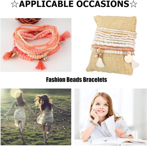 MILACOLATO 6Sets Boho Bead Bracelets Set Multilayered Stackable Bracelets Comfortable Stretch Bracelets Multicolor Bohemian Charm Bracelets for Women Girls in Kuwait