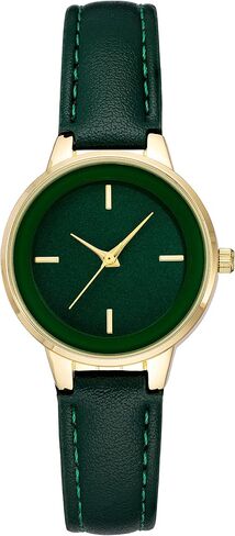 Amazon Essentials Women's Faux Leather Strap Watch in Saudi Arabia