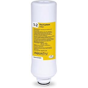 AquaTru - Replacement 2 Stage Pre-Filter (Stages 1 & 2) for Countertop Reverse Osmosis Water Filter Purification System (AquaTru Classic, Connect & Under Sink AquaTru Water Purifier)