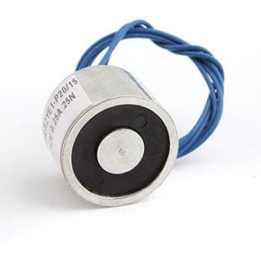 szzijia 55LB 25kg Electric Lifting Magnet Electromagnet Solenoid Lift Holding 40mm