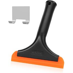 SetSail Shower Squeegee for Glass Doors, Small Squeegee for Shower Glass Door Mini Silicone Squeegee for Window Cleaner Tool Squeegee for Door, Bathroom, Mirror, Tiles and Car Window Cleaning