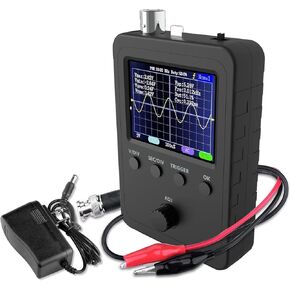 ETEPON Digital Oscilloscope Kit with BNC-Clip Cable Probe (Assembled Finished Machine) EM001