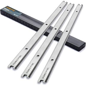 POWERTEC 12807DD 13" HSS Planer Blades Replacement for Ridgid AC8630 TP1300 TP1301 TP1302 - Set of 4