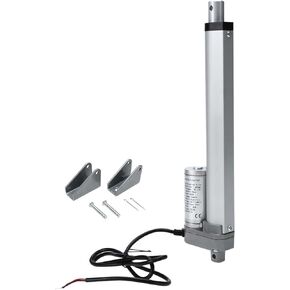 skyehomo 12 "المحرك الخطي السكتة الدماغية، المحرك الخطي الكهربائي مقاوم للماء مع شريحة متزايدة، 225 رطل (900N) 10 مم / ثانية مناسب لكرسي كرسي الأريكة الكهربائية والمركبات والسفن البضائع، أبيض in Kuwait