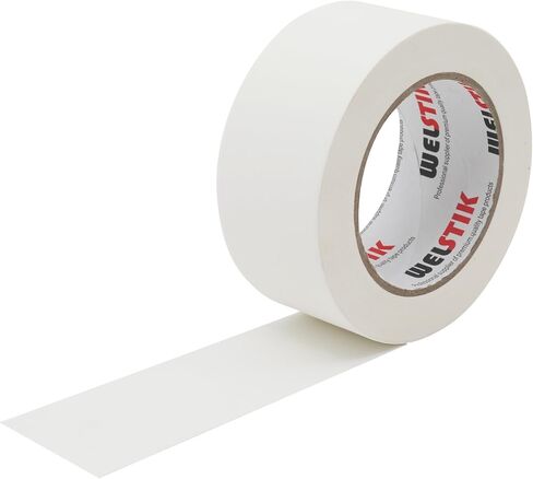 WELSTIK 50mm X 30.2m Black Matt Cloth Gaffer Tape, Non-Reflective, Easy to Rip, 9 Rolls in Saudi Arabia
