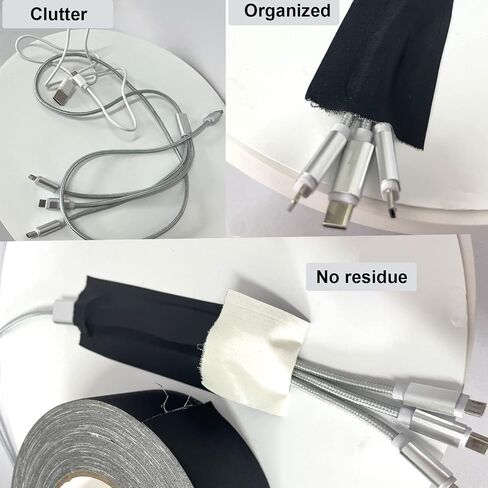 WELSTIK 50mm X 30.2m Black Matt Cloth Gaffer Tape, Non-Reflective, Easy to Rip, 9 Rolls in Saudi Arabia