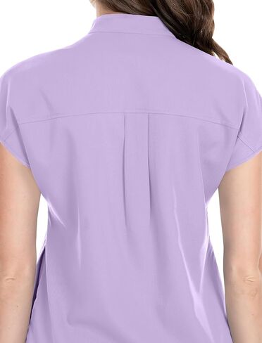 مجموعة niaahinn Scrubs للنساء بدلة الركض الموحدة للممرضات، بلوزة وسراويل مطاطية مع جيوب متعددة لملابس العمل الخاصة بالممرضات in Kuwait