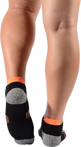 Pauboland Men's Anti Sweat Odor Free Quick Dry Cotton Athletic Low Cut Running Socks in Kuwait