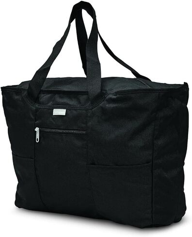 Samsonite Foldaway Packable Tote Sling Bag, Orange Tiger, 15.35x12.59x5.9 inches in Kuwait