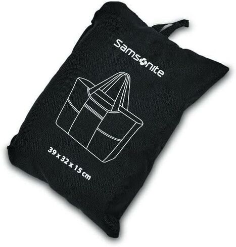 Samsonite Foldaway Packable Tote Sling Bag, Orange Tiger, 15.35x12.59x5.9 inches in Kuwait