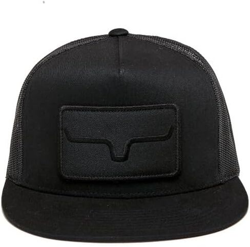 Kimes Ranch Unisex Banner Ventilated Trucker Adjustable Snapback High-Profile Flat Bill Logo Cap in Saudi Arabia
