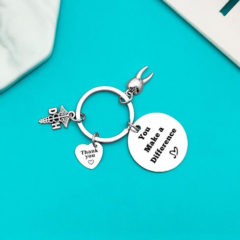 Xiahuyu Dental Hygienist Keychain Dental Hygienist Appreciation Gift Dentist Gift Dental Assistant Gift Dental Student Gift Dental Hygienist Graduation Gift Retirement Leaving Christmas Birthday Gift in Kuwait