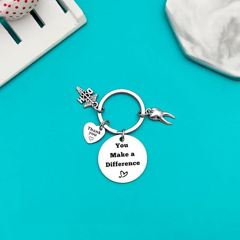 Xiahuyu Dental Hygienist Keychain Dental Hygienist Appreciation Gift Dentist Gift Dental Assistant Gift Dental Student Gift Dental Hygienist Graduation Gift Retirement Leaving Christmas Birthday Gift in Kuwait