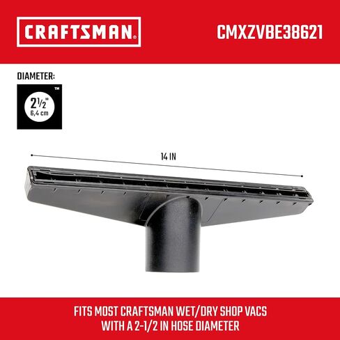 CRAFTSMAN CMXZVBE37413 2-1/2 in. Dusting Brush Wet/Dry Vac Attachment for Shop Vacuums in Saudi Arabia