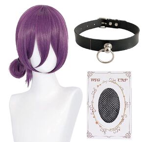 abouder Ayanami Rei Cosplay Wig with Hair Clips Ruri Asuka Rei Costume Wig Eva Short Blue Costume Wig Genesis Evangelion Anime Wig Heat Resistant Synthetic Hairwig for Cosplay Costume Anime Halloween