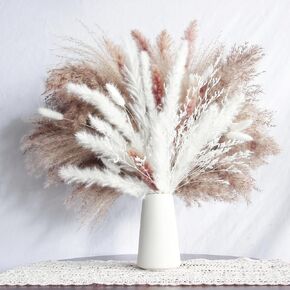 10pcs 40'' Pampas Grass Tall Decor - Pompas Floral, Tall Pampas Grass for Floor Vases, Living Room Floor, Floor Plants, Plumas para, and Grass Wall Decor