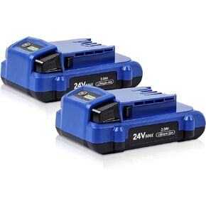 DSANKE 24V 3000mAh Lithium-ion Battery for Kobalt 24V Max KB624-03 KB524-03 KB424-03 KB224-03 KB124-03 0673802 1051230 Lithium Ion Cordless Tools Battery【NOT Fit Snow Joe &Sun Joe 24V Tools】