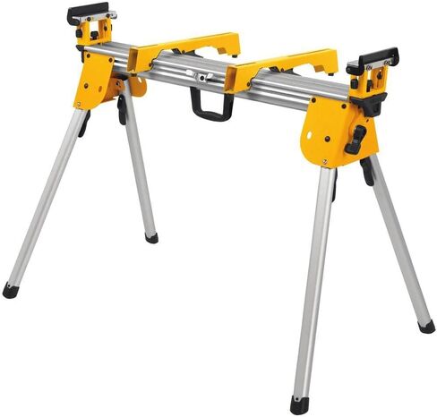 DEWALT Miter Saw Stand, Collapsible and Portable, 40" Beam, Extends up to 10 ft, Holds up to 500 lbs (DWX724),Silver in Saudi Arabia