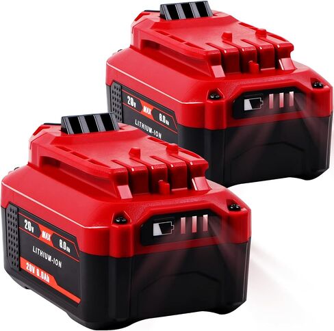 【ترقية 3RD】 بطارية بديلة 6.0 أمبير 20 فولت لبطارية V20 Craftsman 20 فولت بحد أقصى CMCB204 CMCB202 CMCB201 CMCD700C1 CMCS500B (جميع سلسلة الأدوات اللاسلكية V20) ذات سعة عالية in Saudi Arabia
