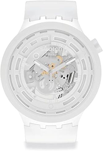 Swatch Big Bold Standard Next Quartz bio-sourced Material Strap, 16 Casual Watch in Kuwait