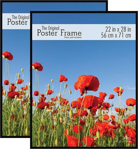 MCS Original Poster Frame, Black, 24 x 36 Inch, Set of 2 in Saudi Arabia