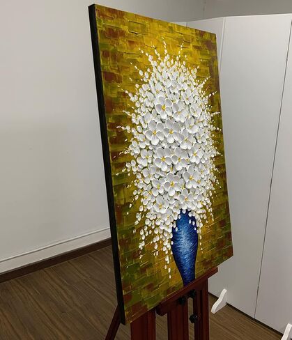 لوحة قماشية مرسومة يدويًا 100% من فن إلهام فن فن الرسم الزيتي لتزيين الحائط 60.96 × 121.92 سم متعدد VR027-B in Kuwait