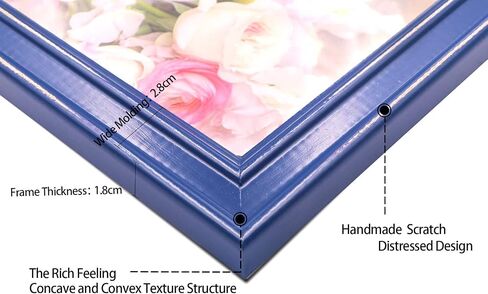 إطار صور خشبي مزدوج 4×4، إطارات صور مفصلية، مع واجهة زجاجية، تناسب الحوامل رأسيًا على طاولة المكتب (نافذة 3.5 × 3.5 صورة، لون أسود) in Kuwait
