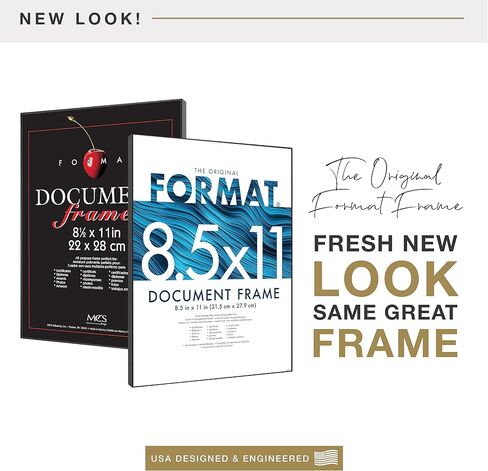 MCS Format Picture Frames, Gallery Wall Frames, Black, 8 x 12, 6-Pack in Kuwait