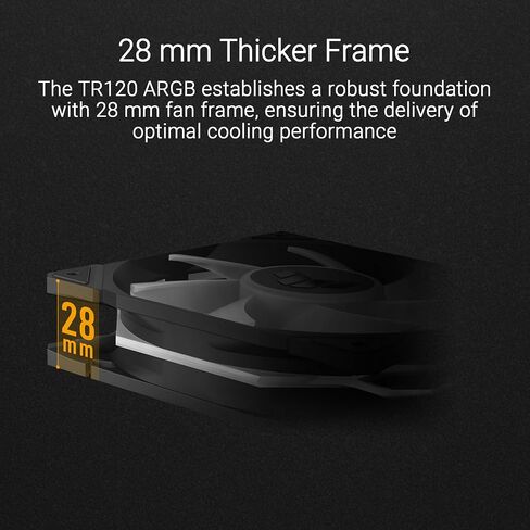 ASUS ROG Strix XF120 Whisper-Quiet, 4-pin PWM Fan for PC Cases, Radiators or CPU Cooling (120mm, up to 400,000 Hours lifespan, Magnetic-Levitation, 1800RPM, 5 Years Warranty) in Kuwait