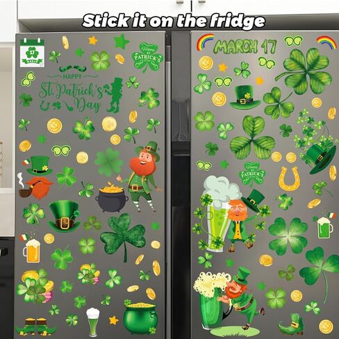 100 PCS Christmas Window Clings - Christmas Window Clings for Glass Windows,Christmas Elf Faces Window Stickers with Snowflake,Double Sided Static Window Clings for Christmas Window Decals(9 Sheets) in Kuwait