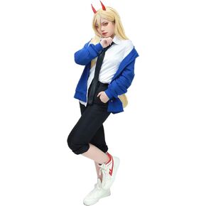 C-ZOFEK US Size Women's Cosplay Costume Outfit with Tie for Anime Costume Halloween