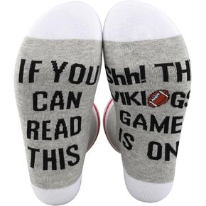 2 Pairs Football Socks If You Can Read This The Football Game Is On Socks Gift For Football Fans
