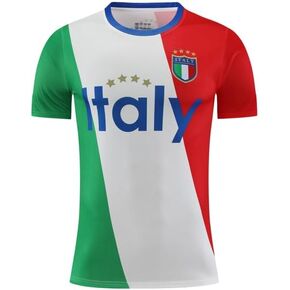 Italy Italia Fashion Men's Shirt Jersey Sports Basketball Soccer Football Supporter Fan Gift in Kuwait