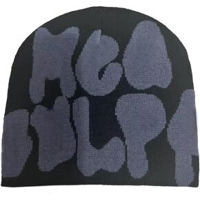 Z-Jeris Women Y2k Accessories Y2k Beanie Hat Slouchy Beanie Knitted Beanies Skull Caps for Women in Kuwait