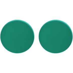 Large Colorful Disc Round Acrylic Button Stud Earrings for Women Girls Geometric Minimalist Jewelry