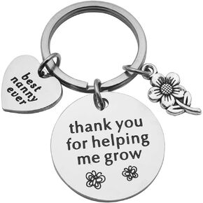 Gift for Nanny Best Nanny Bracelet Bangle Nanny Jewelry Nanny Gift from Granddaughter