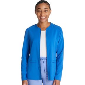 Cherokee Atmos Women Warm Up Scrubs Jacket Zip Front CK356A
