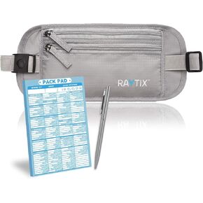 Money Belt For Travel Wallet Belt Passport Holder Travel Pouch to Protect You With RFID Transmissions –Secure, Hidden in Saudi Arabia