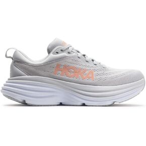 Hoka Women's Bondi 8 Sneaker, Harbor Mist/Lunar Rock, 7