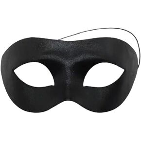 HGJSTMasquerade Mask for Men Black, Halloween Venetian Adult Masquerade Masks, Black Mardi Gras Mask (Mr.ZL…