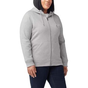 Dickies Women's Size Plus Heavyweight Full-Zip Hoodie