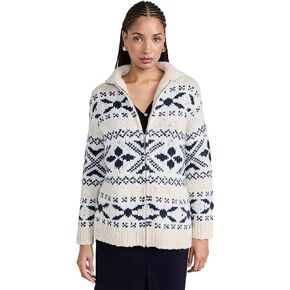 Vince Women's Nordic Fair Isle Cardigan