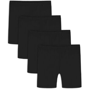 Auranso Girls Bike Shorts Cartwheel Dance Biker Under Dress شورت للفتيات 4Pack