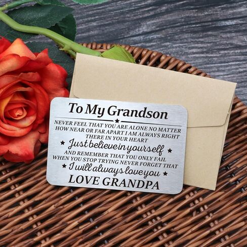 هدايا آية الكتاب المقدس من Luptiteuy، بطاقة إدخال محفظة محفورة للزوج والابن والأب المسيحي وأعياد الميلاد وعيد الميلاد وهدايا الكتاب المقدس للرجال in Kuwait