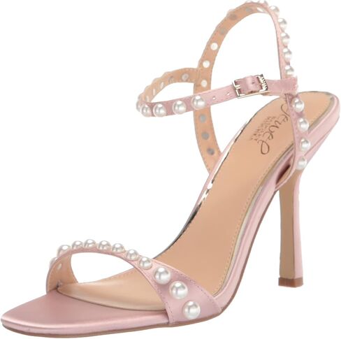 Jewel Badgley Mischka Damaris Pearl Embellished Stiletto Sandal in Saudi Arabia