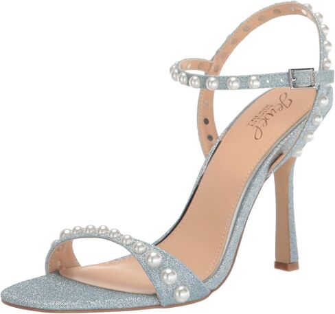 Jewel Badgley Mischka Damaris Pearl Embellished Stiletto Sandal in Saudi Arabia