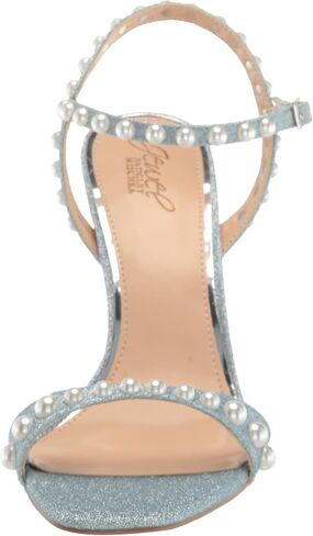 Jewel Badgley Mischka Damaris Pearl Embellished Stiletto Sandal in Saudi Arabia
