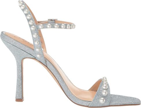 Jewel Badgley Mischka Damaris Pearl Embellished Stiletto Sandal in Saudi Arabia