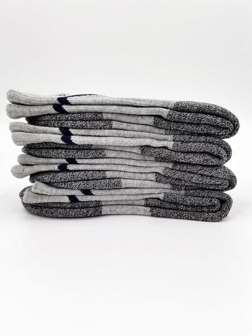 derllyleny Men's 4 Pack crew Socks for Hiking Running in Saudi Arabia