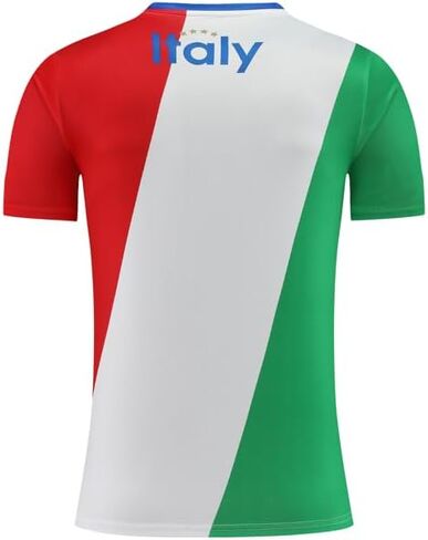 Italy Italia Fashion Men's Shirt Jersey Sports Basketball Soccer Football Supporter Fan Gift in Kuwait